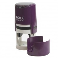 Оснастка для круглой печати Colop Printer R40 диаметр 40 мм, фиолетовый корпус, пластиковая