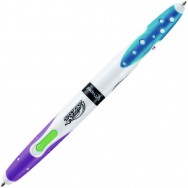 Ручка шариковая MAPED "Twin Tip 4 Fancy" 4-х цветная, резиновый грип, 1,0мм, MP229121 9