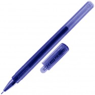 Ручка гелевая Economix 11913-02 Piramid синяя, металлический наконечник, 0,5мм