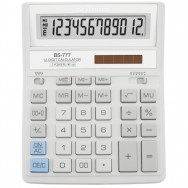 Калькулятор настольный 12р Brilliant BS-777WH профессиональный, белый корпус 157х200х31мм
