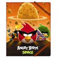 Папка на резинках B5 CFS AB03322-01 "Angry Birds" пластик 500мкм