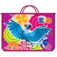 Портфель Cool For School RI00300 "Rio" A4 2 отд., на молнии, пластик 950мкм, 320х250