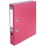 Регистратор  Economix А4/ 50 39720*-09 розовый, металлическая окантовка