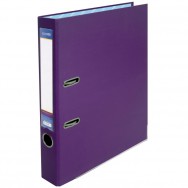 Регистратор  Economix А4/ 50 39720*-12 фиолетовый, металлическая окантовка