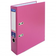 Регистратор  Economix А4/ 70 39721*-09 розовый, металлическая окантовка