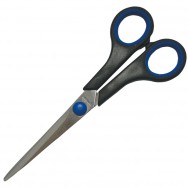 Ножницы 170мм Economix 40402 пластиковые ручки с резиновыми вставками