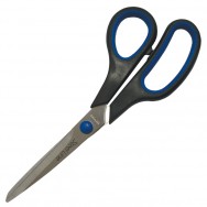 Ножницы 200мм Economix 40403 пластиковые ручки с резиновыми вставками