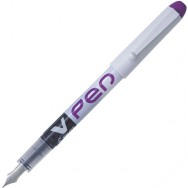 Ручка перьевая Pilot SVPN SVPN-4W-V фиолетовые чернила, белый корпус, перо-нержавеющая сталь