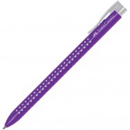 Ручка шариковая Faber Castell Grip 2022 автоматическая, фиолетовая, трехгранный корпус,1,0мм, 544636
