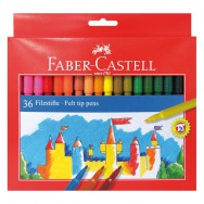 Фломастеры 36 цветов Faber Castell 554236 Felt tip в картонной коробке