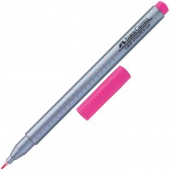 Ручка линер Faber Castell 151619 "Grip Fine Pen" розовый, 0,4мм