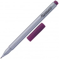 Ручка линер Faber Castell 151637 "Grip Fine Pen" светло-фиолетовый, 0,4мм