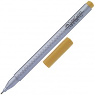 Ручка линер Faber Castell 151682 "Grip Fine Pen" светлая охра, 0,4мм