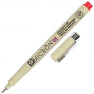 Ручка линер Sakura PIGMA® Micron 08 0.5мм красная XSDK08-19