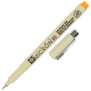 Ручка линер Sakura PIGMA® Micron 05 0.45мм оранжевая XSDK05-5