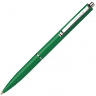 Ручка шариковая Schneider K-15 автоматическая, зеленая, зеленый корпус, 1,0мм, S3084
