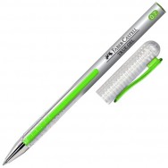 Ручка гелевая Faber Castell "TRUE GEL" 242662 светло-зеленая, 0.7мм