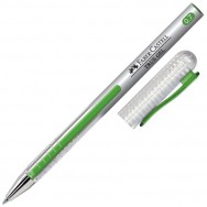Ручка гелевая Faber Castell "TRUE GEL" 242663 зеленая, 0.7мм