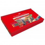 Карандаши  цветные 36 цветов Faber Castell 115837 с точилкой, деревянная коробка