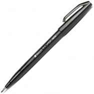 Ручка-кисточка Pentel BRUSH SIGN PEN® SES15C-A черная