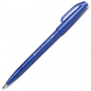 Ручка-кисточка Pentel BRUSH SIGN PEN® SES15C-C синий