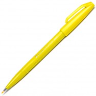 Ручка-кисточка Pentel BRUSH SIGN PEN® SES15C-G желтый