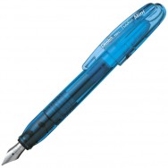 Ручка перьевая Pentel "Tradio Mini" TRFSS-C F синий прозрачный корпус, перо с иридиевым наконечником