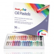Пастель масляная 36 цветов Pentel Arts Oil Pastels PHN4-36 в картонной коробке