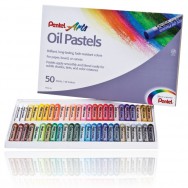 Пастель масляная 50 цветов Pentel Arts Oil Pastels PHN4-50 в картонной коробке