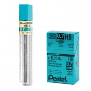 Грифель 0,7 Pentel Hi-Polymer Super Lead HB 12шт, 50-HB