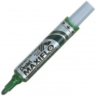 Маркер для досок Pentel MAXIFLO MWL5M-D зеленый, 2-3мм, с подкачкой чернил