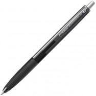 Ручка шариковая Pilot BPGG-8R-F-BB "Super Grip G" автоматическая, черная, 0,7мм