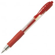 Ручка гелевая Pilot BL -G2-5-R "G-2" автоматическая, красная, 0,5мм
