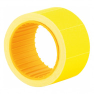 Этикетки-ценники 30x20 Economix E21308-05 желтые прямоугольные 200шт в рул