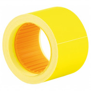 Этикетки-ценники 50x40 Economix E21310-05 желтые прямоугольные 100шт в рул.