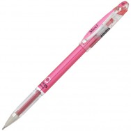 Ручка гелевая Pentel Slicci Metallic "BG 208М-ВХ" красный металлик, 0,8мм