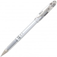 Ручка гелевая Pentel Slicci Metallic "BG 208Z-Х" серебро металлик, 0,8мм