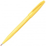Ручка капиллярная Pentel SIGN PEN® S520-G желтая, 2.0мм