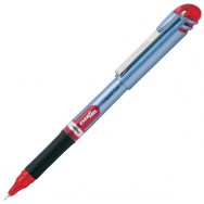 Ручка гелевая Pentel EnerGel "BLN15-B" красная, 0,5мм