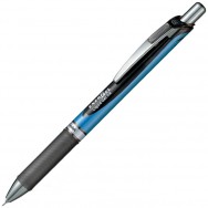 Ручка гелевая Pentel EnerGel "BLN75-A" автоматическая, черная, 0,5мм