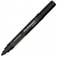 Маркер перманентный Centropen 8566 черный, 2,5мм, круглый, 8566/01