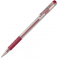 Ручка гелевая Pentel HYBRID GEL METALLIC "К118-MB" красный металлик, 0,8мм