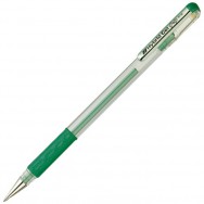 Ручка гелевая Pentel HYBRID GEL METALLIC "К118-MD" зеленый металлик, 0,8мм