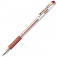 Ручка гелевая Pentel HYBRID GEL METALLIC "К118-ME" бронзовый металлик, 0,8мм