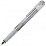 Ручка гелевая Pentel HYBRID GEL METALLIC "К230-ZO" серебрянный металлик, 1,0мм