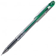 Ручка гелевая Pentel Slicci "BG 207-D" зеленая, 0,7мм