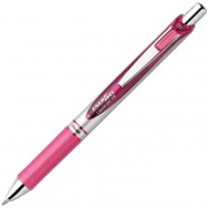 Ручка гелевая Pentel EnerGel "BL77-P" автоматическая розовая, 0,7мм