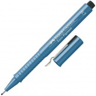 Ручка линер Faber Castell 166751 "Eco Pigment" синяя, 0,7мм