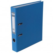 Регистратор  BuroMax А4/ 50 3012-02c синий, металлическая окантовка