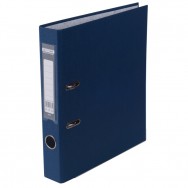 Регистратор  BuroMax А4/ 50 3012-03c темно-синий, металлическая окантовка